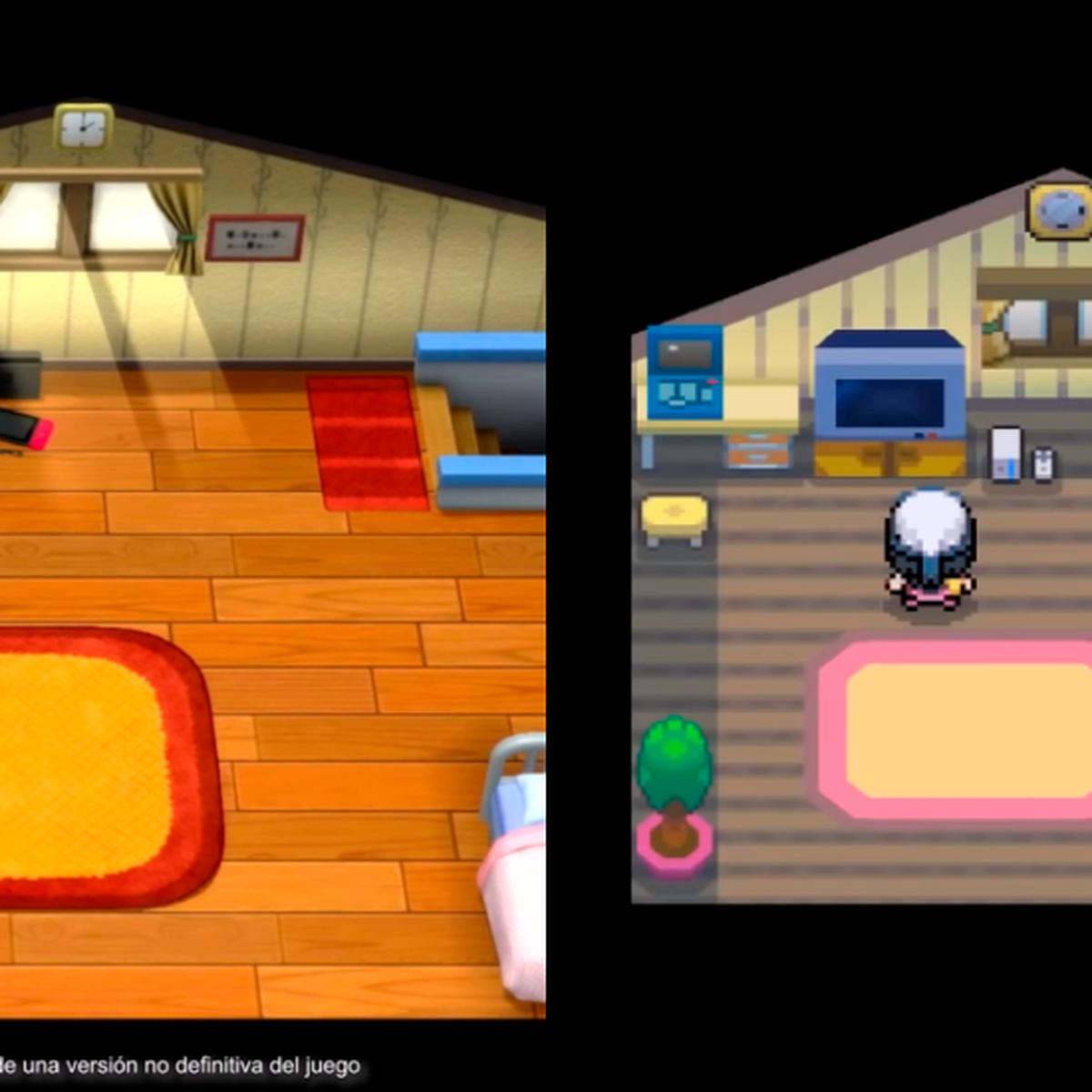 Pokémon Diamante y Perla: comparativa gráfica Nintendo Switch vs Nintendo  DS - Meristation