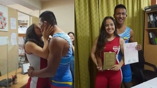 Deportistas se conocieron en los Juegos Suramericanos y en menos de 17 días se casaron