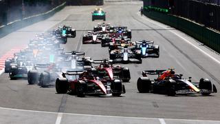 Qué canal transmitió el GP de Azerbaiyán 2023