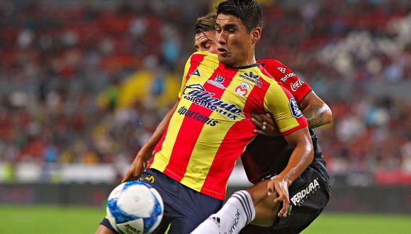 Morelia superó 1-0 a Atlas gracias a un gol de Irven Ávila por la Liga MX de México. (Foto: AFP)