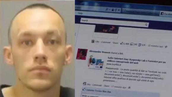 Atrapan a criminal que revisó Facebook durante un robo