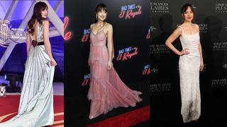 ¿Invitada a una boda? Inspírate en los vestidos más glamorosos de Dakota Johnson | FOTOS