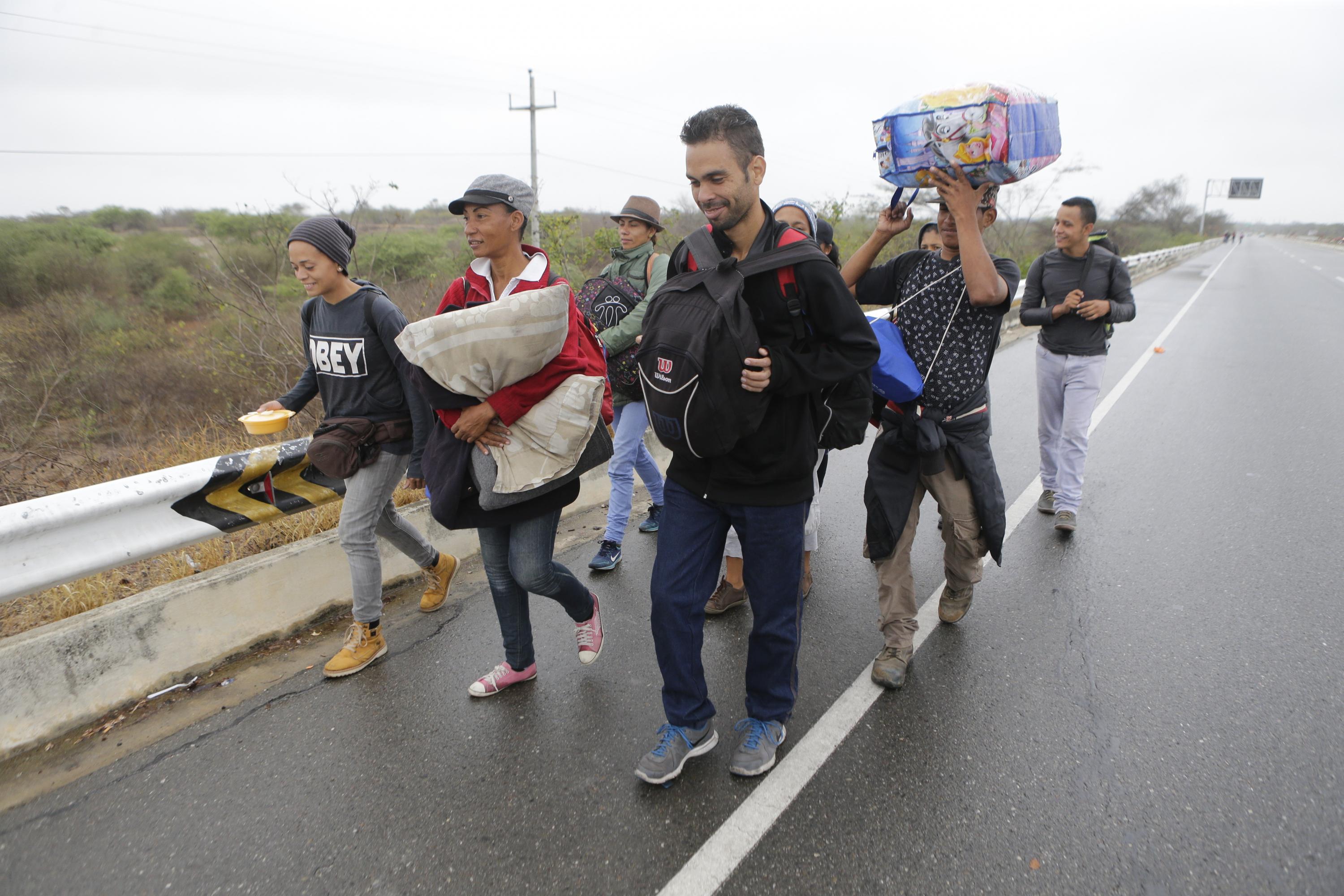 Venezolanos en Tumbes (Alonso Chero / El Comercio)