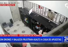 San Martín de Porres: PNP frustra asalto a casa de apuestas y captura a delincuentes extranjeros