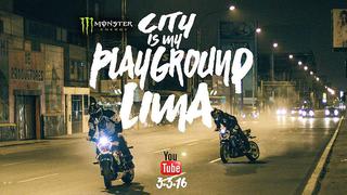 Lima, un patio de juegos para estos motociclistas [VIDEO]
