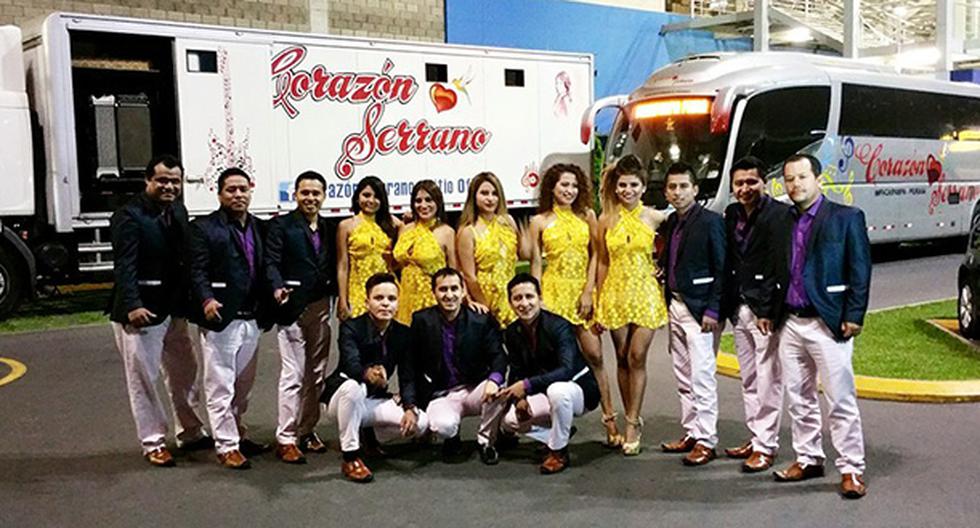 Integrantes de Corazón Serrano salen ilesos tras accidente en Panamericana Sur (Foto: Facebook)