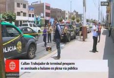 Callao: otro crimen en menos de 24 horas. Matan a hombre en la calle