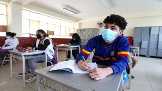 Ministerio de Educación prioriza retorno a clases de alumnos de quinto de secundaria y actualiza protocolos de bioseguridad 