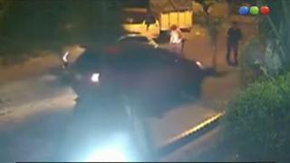 Estrelló su auto contra un árbol para no ser asaltado [VIDEO]