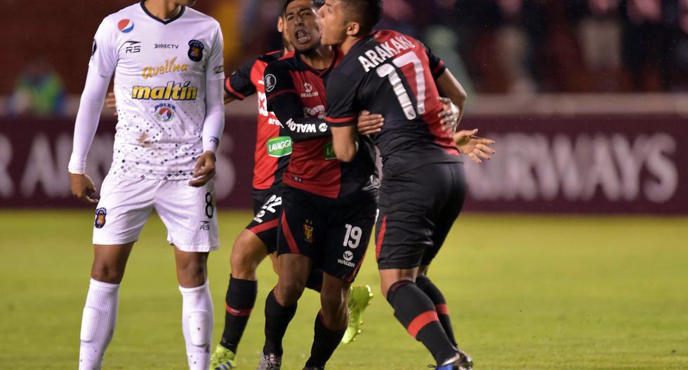 Melgar se juego su pase a la fase de grupos de la Copa Libertadores 2019 ante Caracas FC. | Foto: EFE