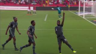 El bombazo de Iheanacho para convertir el 1-0 de Nigeria sobre Egipto en la Copa Africana | VIDEO