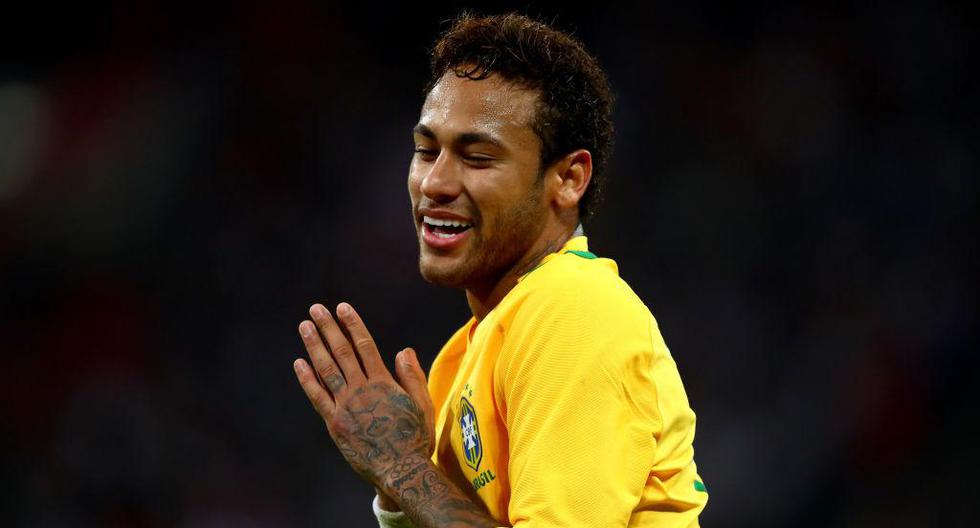La selección brasileña se encomendará ante Neymar para conquistar el Mundial Rusia 2018. | Foto: Getty