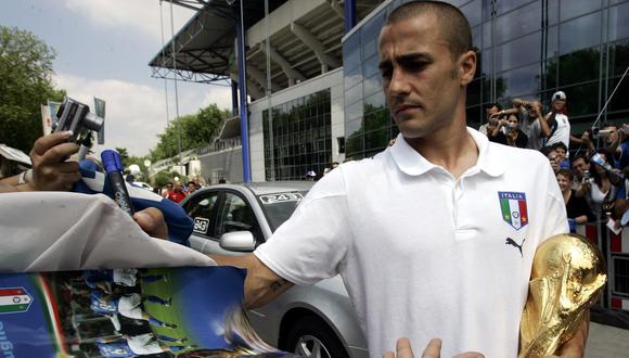 Fabio Cannavaro: “La Copa del Mundo 2006 se nos rompió nada más regresar a Italia”  | Foto: AP