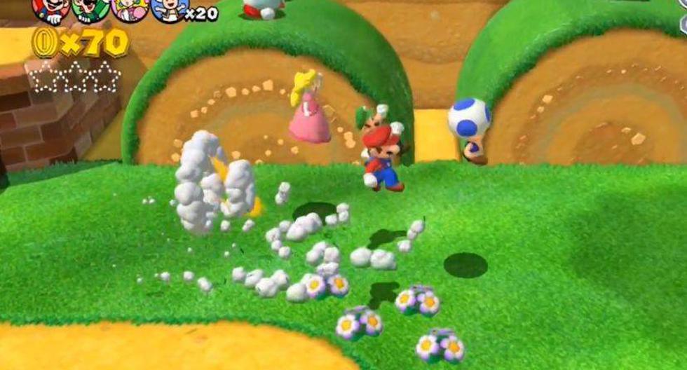 'Super Mario 3D World' fue una muestra de que Nintendo dio prioridad a sus franquicias en este E3. (youtube.com/nintendo)