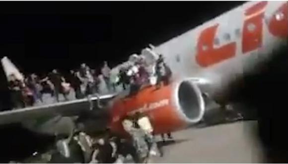 YouTube | "Tengo una bomba en mi equipaje": broma deja 11 heridos en un vuelo.