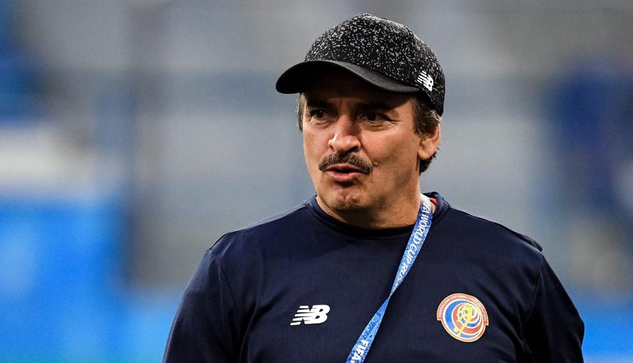 Óscar Ramírez, ex técnico de Costa Rica. (AFP)