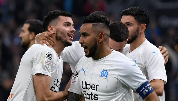 Olympique Marsella enfrenta a Rennes por una fecha más de la Ligue 1. Conoce los horarios y canales de transmisión para ver todos los partidos de hoy,  viernes 10 de enero. (AFP)