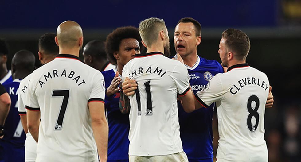 Chelsea y Watford protagonizaron un tremendo partido por la Premier League. El campeón de Inglaterra sufrió más de la cuenta pero se quedó con el triunfo. (Foto: Getty Images)