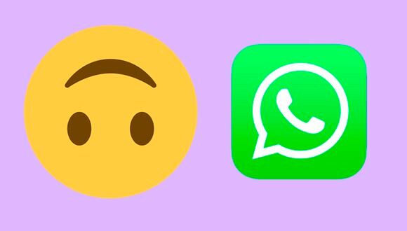 ¿Te has dado cuenta del emoji con la carita al revés? Entérate qué es lo que realmente quiere decir en las conversaciones de WhatsApp. (Foto: Emojipedia)