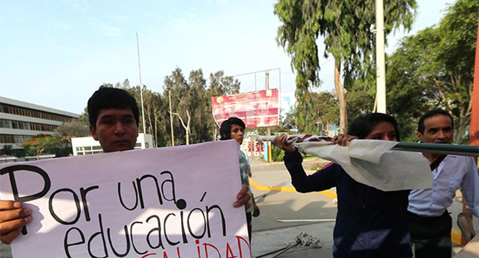 La elección de la rectora interina de la UNMSM se produjo luego de la toma del campus. (Foto: Agencia Andina)