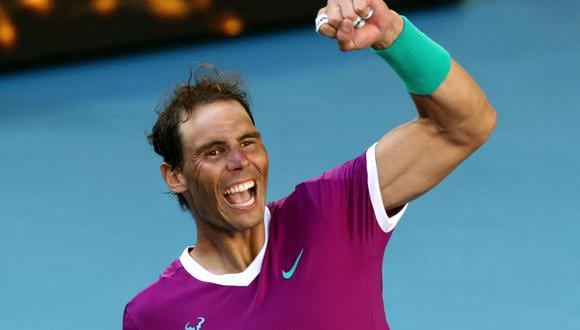 Rafael Nadal busca su Grand Slam número 21 en el Australian Open 2022. (Foto. Reuters)