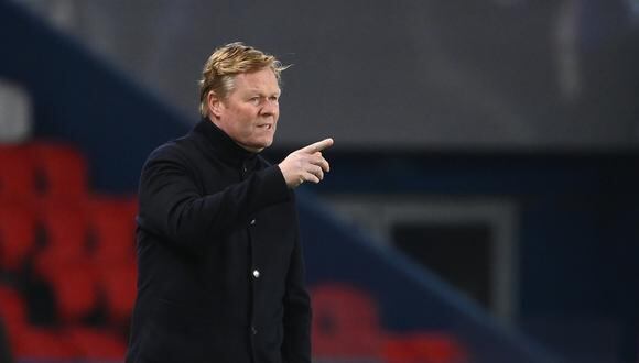 Koeman también elogió a Dembélé, autor del 1-0 azulgrana. (Foto: AFP)