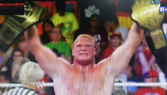 WWE: Lesnar es el nuevo campeón peso pesado al vencer a Cena