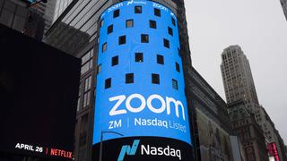 Zoom perdió US$ 5.000 millones en la bolsa tras optimismo por vacuna contra el COVID-19