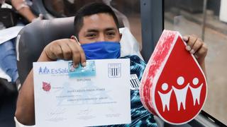 Alianza Lima: hinchas íntimos se sumaron a la campaña de Essalud y donaron sangre en Matute | FOTOS