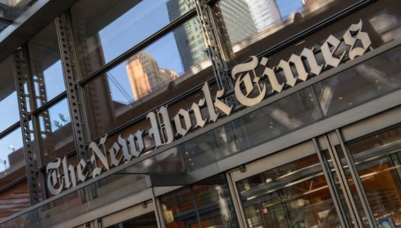 The New York Times espera una indemnización millonaria por parte de Microsoft y OpenAI, creador del ChatGPT (Foto: Angela Weiss / AFP)