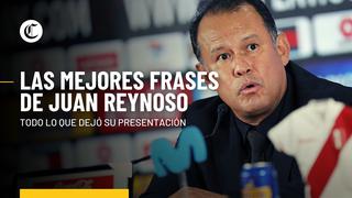 Conferencia de prensa de Juan Reynoso: estas fueron las mejores frases que dejó el nuevo técnico de la Selección Peruana
