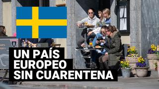 Coronavirus en Suecia: Un país europeo sin cuarentena