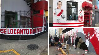 Perú vs. Ecuador: murales de aliento a la Blanquirroja se lucen en los alrededores del Nacional