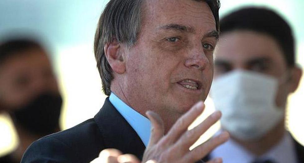 Jair Bolsonaro, presidente de Brasil, confirmó que está infectado de coronavirus. (Foto: EFE)