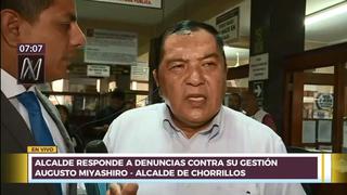 Chorrillos: Augusto Miyashiro ‘se lava las manos’ ante denuncias