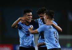 Uruguay vapuleó 3-0 a Argentina por el Sudamericano Sub 17