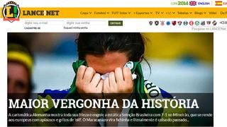 "Masacre en el Mineirao": prensa brasileña consternada con 7-1
