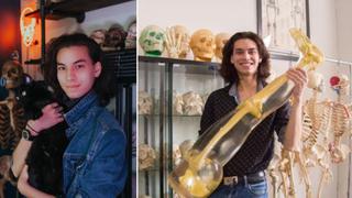 La historia de Jon Pichaya Ferry, el joven que se dedica a vender huesos humanos