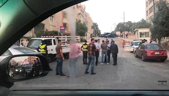 El incidente estalló en el interior de la sede diplomática de Israel en Ammán. (Foto: Twitter)
