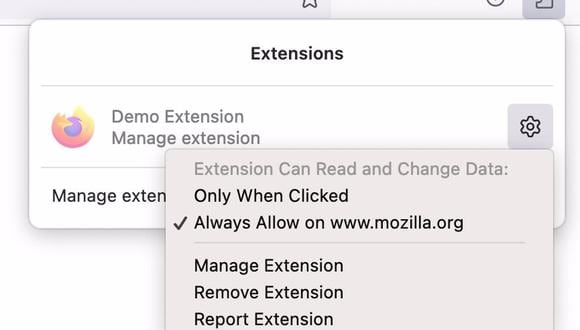 Firefox lanza nueva actualización que incluirá un botón especial para administrar las extensiones. (Foto: Mozilla Blog)