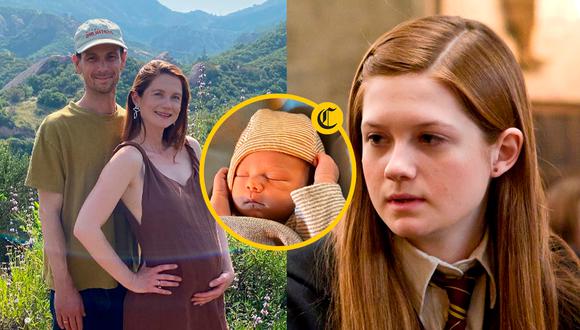 Bonnie Wright, actriz de "Harry Potter", se convirtió en madre por primera vez | Foto: @thisisbwright (Instagram) / Universal Studios (Captura de video) / Composición EC