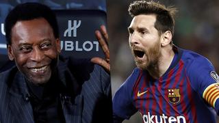 ¿Lionel Messi o Pelé? periodista brasileño abrió debate en Twitter con videos inéditos de 'O Rei'