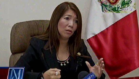 Congresista María Cordero fue suspendida por Fuerza Popular