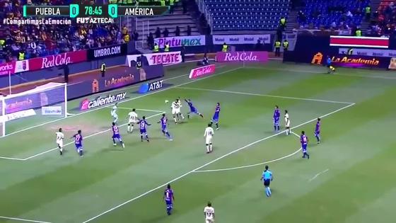 América vs. Puebla: Bruno Valdez marcó el 1-0 para el triunfo de las ' Águilas' en el Cuauhtémoc [VIDEO] | DEPORTE-TOTAL | EL COMERCIO PERÚ