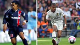 El increíble parecido entre Ronaldinho y Kylian Mbappé| VIDEO