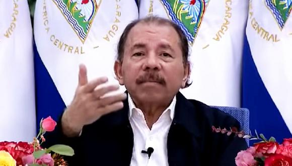 Daniel Ortega, presidente de Nicaragua. (Captura de video)