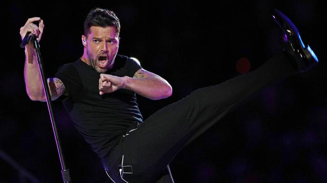 Ricky Martin en la clausura de los Panamericanos de Gaudalajara. (Foto: Agencias)