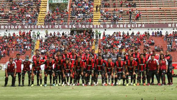 El conjunto arequipeño es el mejor club peruano en el ranking IFFHS. Foto: FBC Melgar