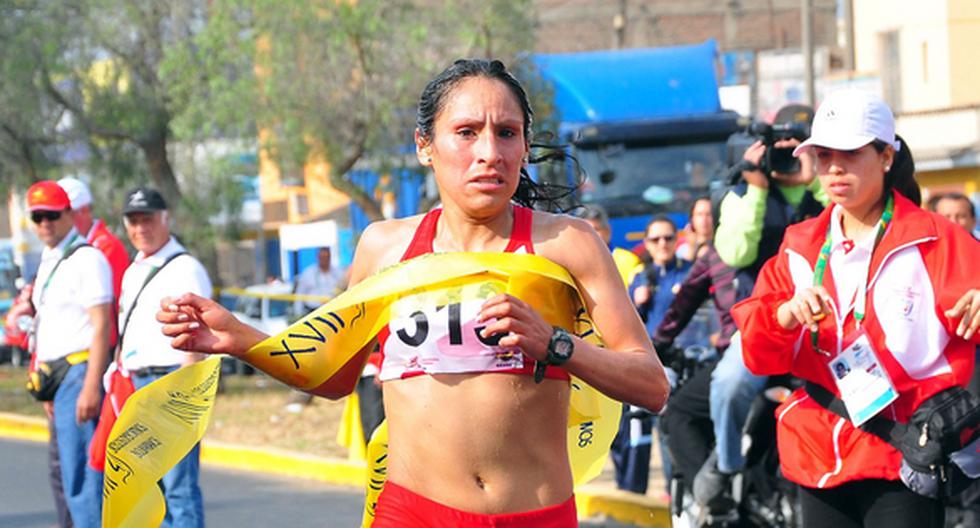 Gladys Tejeda ya está clasificada a los Juegos Olímpicos Rio 2016. (Foto: Andina)