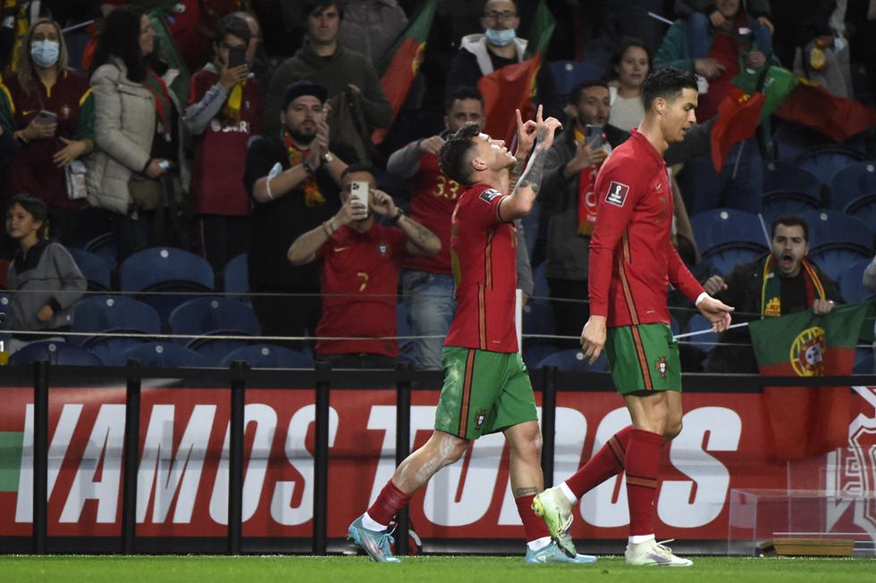 Portugal - Turquía por Eliminatorias Qatar 2022. (Foto: AFP)